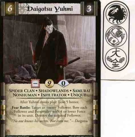 Daigotsu Yuhmi Ungraded L5R: Glory of the Empire
