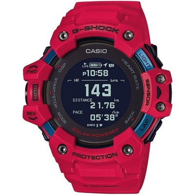 G-Shock GBDH1000 Heart-Rate Monitor Smartwatch All Red Watch - Brand New