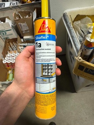 Sika Sikaflex 1a Construction Sealant Black 10.1 fl oz. BRAND NEW! 9 PACK!!!