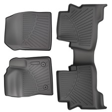3pcs Carpet Floor Mats For Ford Escape C-max 2013-2019 Black Tpe Floor Mats 3pcs Carpet Floor Mats For Ford Escape C-max 2013-2019 Black Tpe Floor Mats