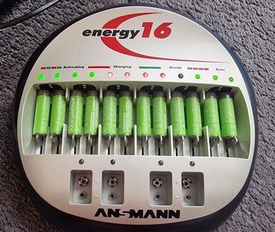 Ansmann Energy 16 Akku Ladegerät