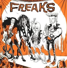 GARAGE PUNK:  FREAKS - Potter's Field/Addicted/Do It/Lookin At You ORANGE EP