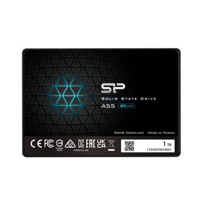 Silicon Power 1TB SSD 3D NAND A55 SLC Cache Performance Boost SATA III 2.5'' 7...
