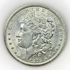 1879 Morgan Silver Dollar $1 AU Better Date Original Collector Coin Nice Early