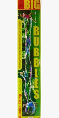 The BUBBLE THING BUBBLE WAND BLOW HUGE GIANT SOAP BUBBLES HUGE Retired Sealed