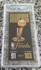 Shai Gilgeous-Alexander Signed 2025 NBA Finals Champions Ticket OKC Thunder PSA