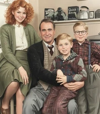A Christmas Story Cast 8x10 Ghibli Art Print