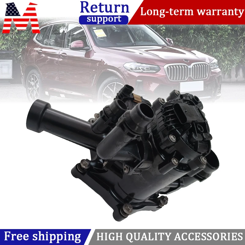 Carcasa De Termostato Completa Para BMW X5 E70 Y X6 E71 3.0L 2006-2010 – Incluye Termostato Integrado