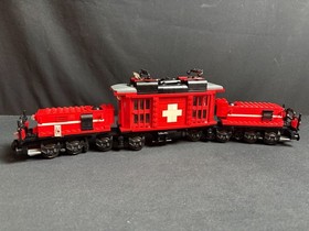 Lego 10183 Crocodile Locomotive No Motor Switzerland Hobby Trains Railway 46cm