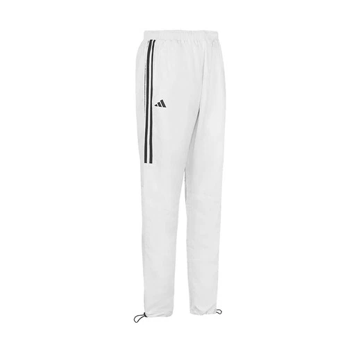 Adidas Tracksuit Pants White Jogging Bottoms Adult Lightweight Training Pants