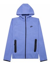 Nike Tech Fleece Windrunner Full Zip Hoodie Polar Blue FB7921 450 Mens Size XXL