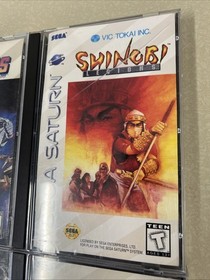 Sega Saturn Game Lot Of 9. Hexen, Shinobi Legions, Last Bronx, Darius Gaiden