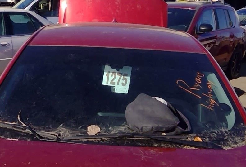 2016 Chevrolet Chevy Impala Rear Driver Left LH Door Handle in GBE Red Foto 3 de 4