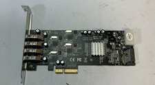 StarTech PEXUSB3S44V 4-Port PCI Express USB 3.2 Adapter Card PI40202-7X2B "Q6F"