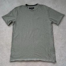 Rag & Bone Matthew Slub Jersey Tee Shirt Men's Medium Moss Cotton