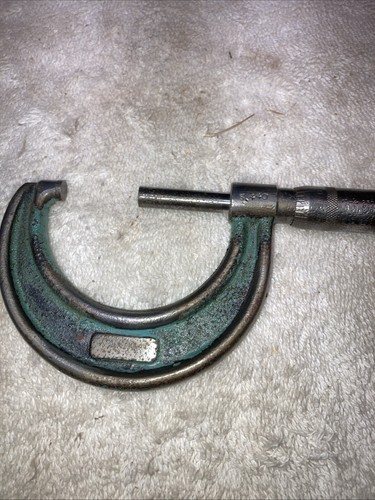 Vintage 1-2”J T Slocomb Outside Micrometer  Made In USA Prov RI Pat May 12 96 - Picture 7 of 7