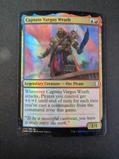 CAPTAIN VARGUS WRATH FOIL #273 MTG Commander Legends