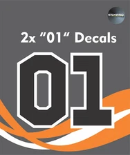 X2 big Dukes Of Hazzard General Lee 01 Decal sticker truck Car Golf Cart 8"