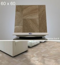 Pavimento CeramicaSud gres porcellanato effetto pietra Beige 60 cm. PRIMA SCELTA