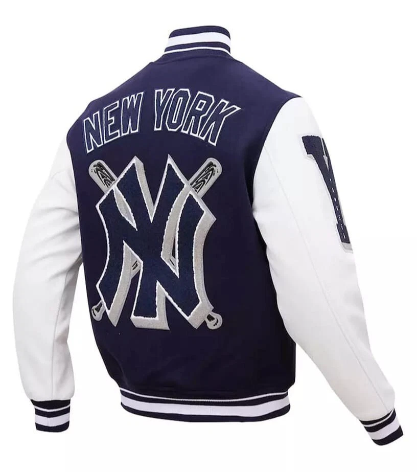 NY Yankees Men Mash Up Baseball Jacket