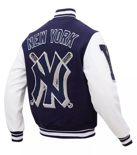 NY Yankees Men Mash Up Baseball Jacket
