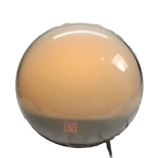 Philips Wake-up Light Fm Alarm Radio Sunrise Sunset Simulation HF3520 USED/WORKS