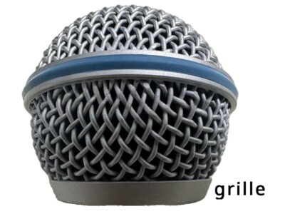 Cappuccio Per Microfono A Palla Nera - Protezione Parabrezza Per SM58, SLX24, PGX24, Beta58A - Foto 3