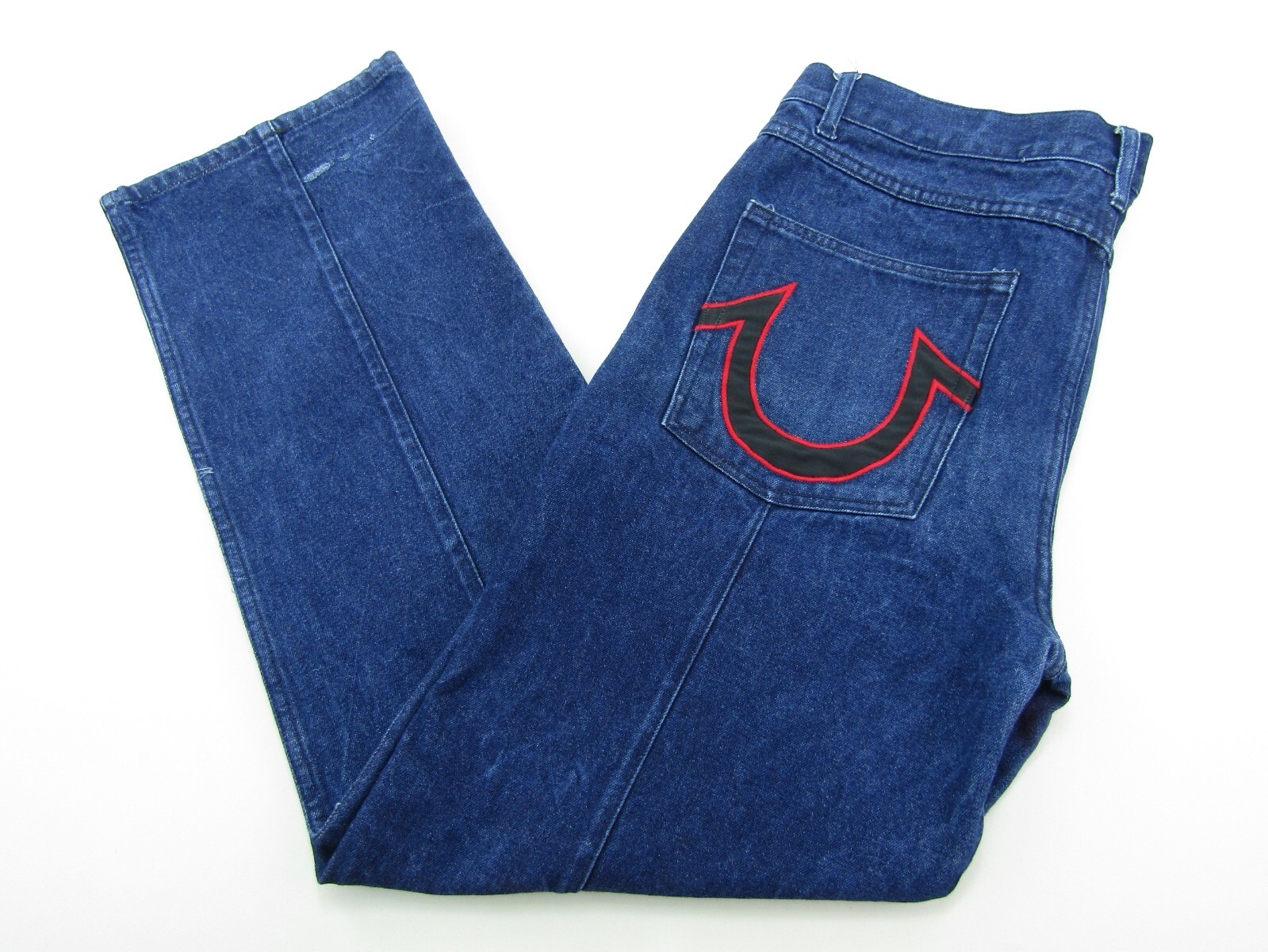 True Religion Jeans Mens Size 40 Vintage TR True Religion Club Denim Zip Button thumbnail 11