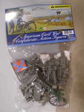 AMERICAN CIVIL WAR CONFEDERATE ACTION FIGURES 98524 NEW IN SEALED PKG