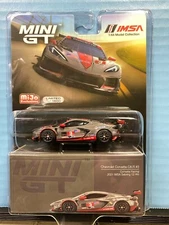 1/64 MINI GT CHEVROLET CORVETTE C8 R #3 2021 IMSA RACING SEBRING 12HRS