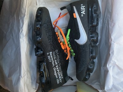 off white vapormax size 8