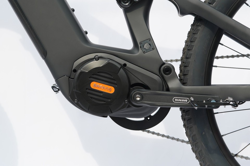 VTT électrique Tout Suspendu Dengfu E55 - Cadre Carbone - Bafang 52V 1000W - 29 Pouces - Noir