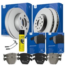 ATE CERAMIC Bremsensatz VW PASSAT 362 2C2  VORN Ø312 HINTEN Ø282  EL. FESTSTEL