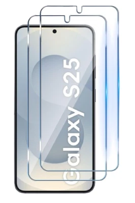 CRACKISN 2x Samsung Galaxy S25 Panzer Schutz Glas 9H Hart Displayschutz Tempered Glas