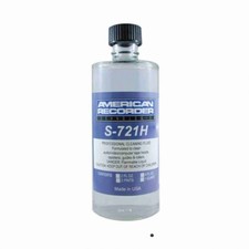 American Recorder Technologies S-721H Pro Tape Head Cleaner Fluid 4 ounces