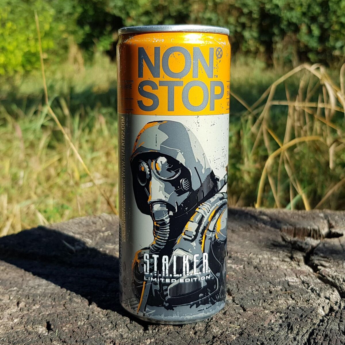 NON STOP STALKER Limited Edition Empty Can Energy Drink 250ml. 2023 Ukraine