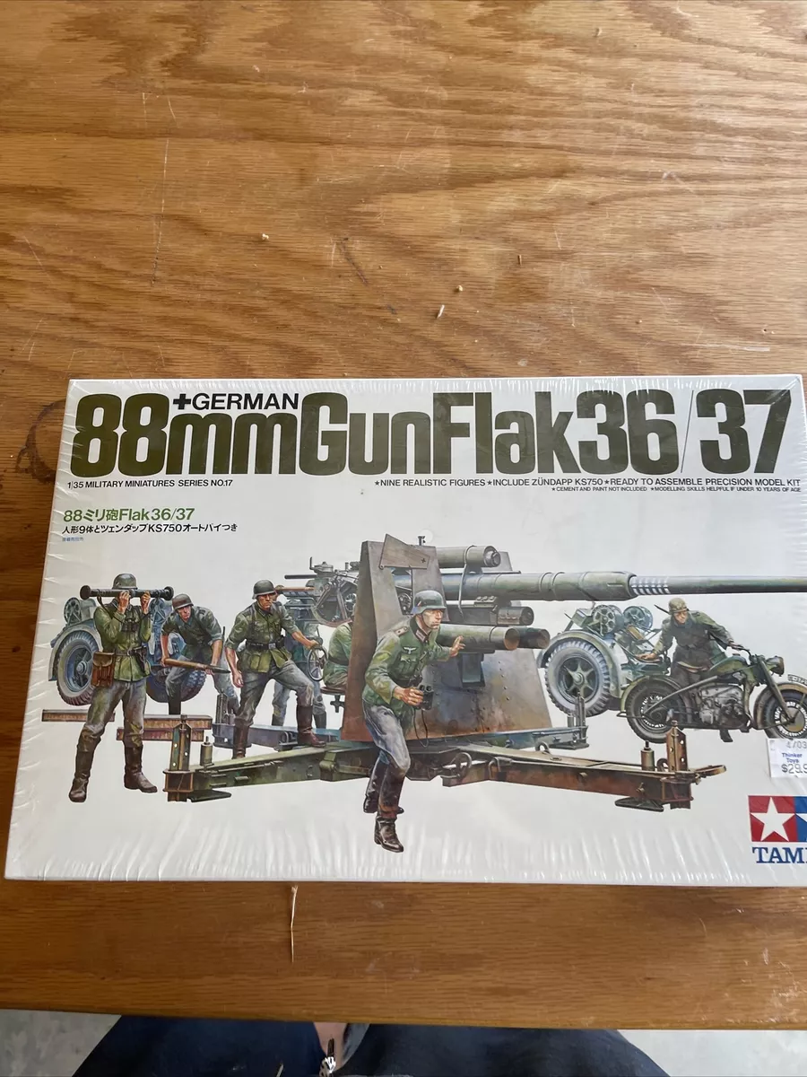 Tamiya German 88mm Gun Flak 36/37 1/35