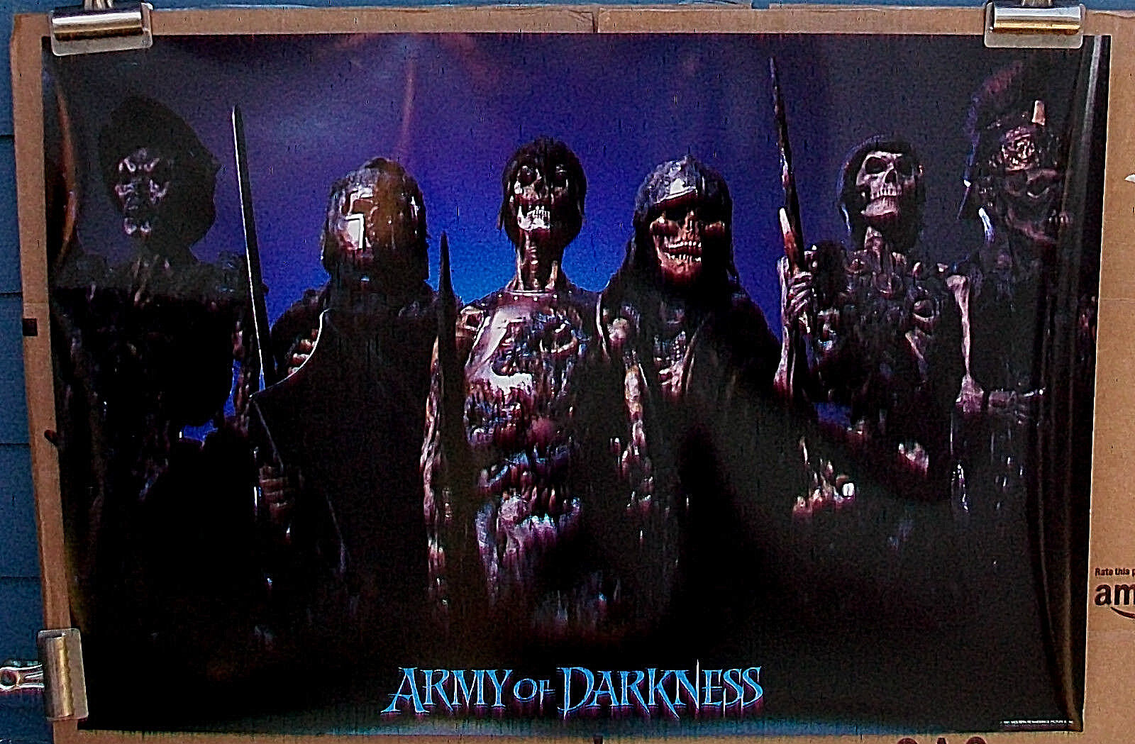 ARMY OF DARKNESS - EVIL DEAD 3 - RAIMI / CAMPBELL - ORIGINAL LARGE MOVIE  POSTER