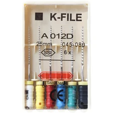 3 Packs Dental K-FILE SSt Endodontic Endo Root Canal K Files Dentistry Supplies