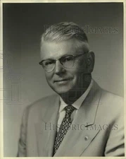 1961 Press Photo Portrait of Lyle Hauck, Texas - saa30662