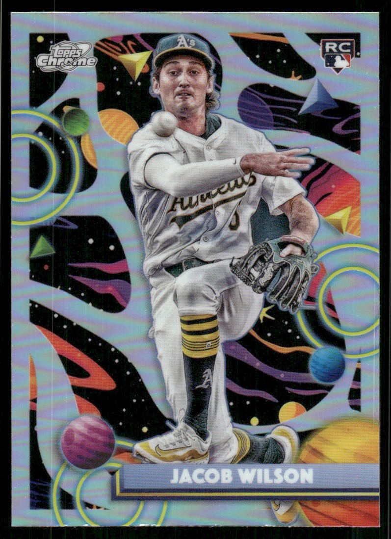 2025 Topps Chrome Cosmic #139 Jacob Wilson Refractor
