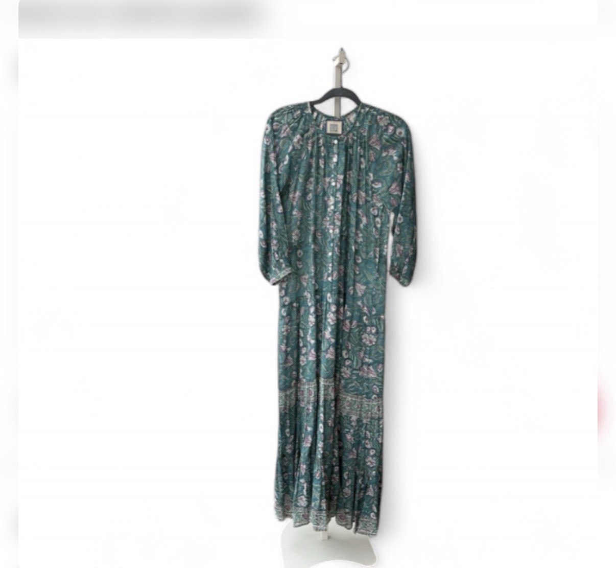 Alicia Bell Green Maxi Dress $400 NWT SIZE LARGE