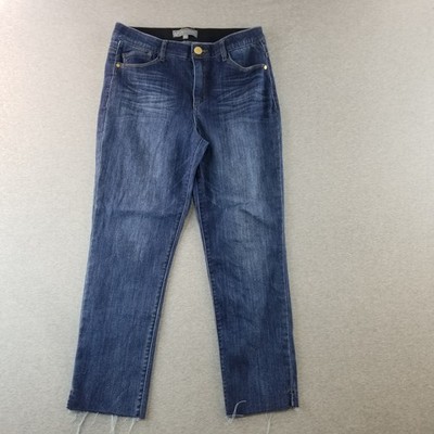 Wit & Wisdom Jeans Women's Sz 10 Stretch Waist Dark Wash Stretch Waist Normcore