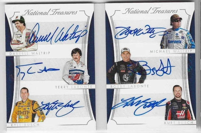 2016 NT Racing Brothers Auto Broschüre /25 Bobby Terry Labonte Kyle Kurt Busch DW