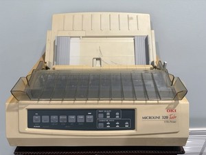 Okidata Microline 320 Turbo 9-Pin Dot Matrix Standard Printer