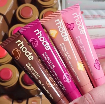 RHOD Limited Peptide Lip Tint Tinted Lip Gloss Layer Nourishing Hydrating Glaze