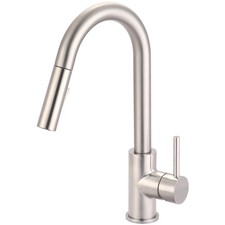 Olympia Faucets K-5080 i2v 1.5 GPM 1 Hole Kitchen Faucet - Nickel