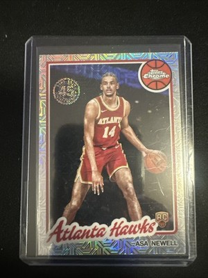 2025 Topps Chrome 45th Anniversary Asa Newell Refractor #TC-AN Rookie RC