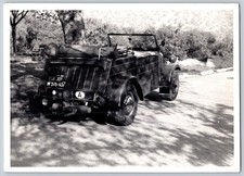 Vintage Wwii German Vw Kbelwagen Type 82 Photo - 1942 Volkswagen Army Command C