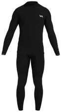 RVCA Men's Balance II 3/2mm Back Zip Full Wetsuit - Black - New